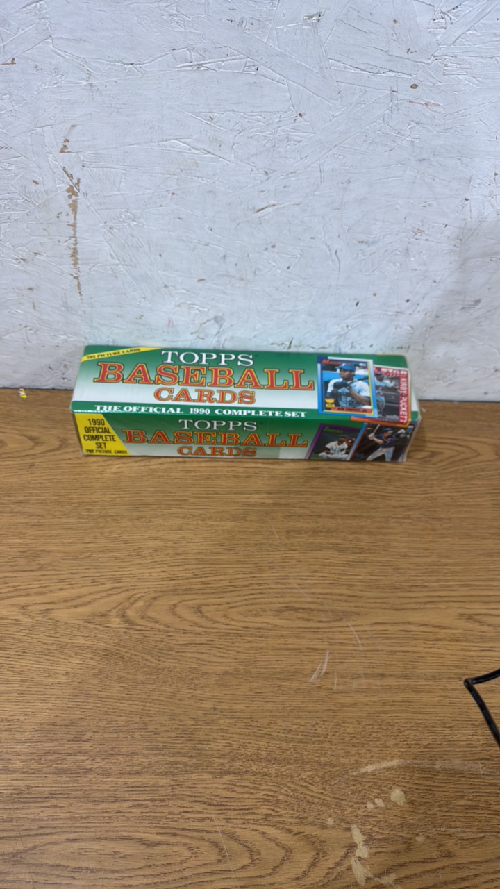 1990 Topps Baseball Factory Sealed Set