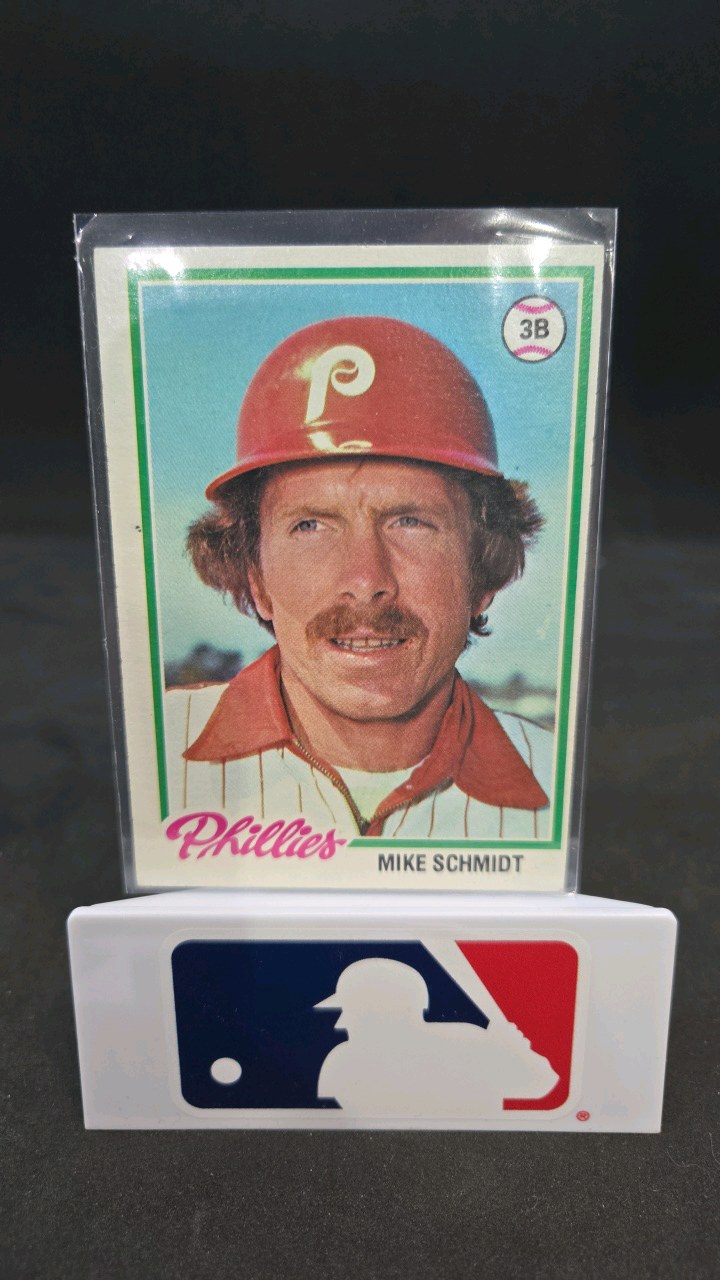 1978 topps Mike Schmidt baseball card