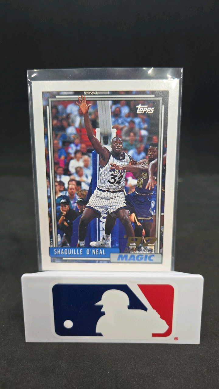 1992 TOPPS SHAQUILLE ONEAL ROOKIE CARD