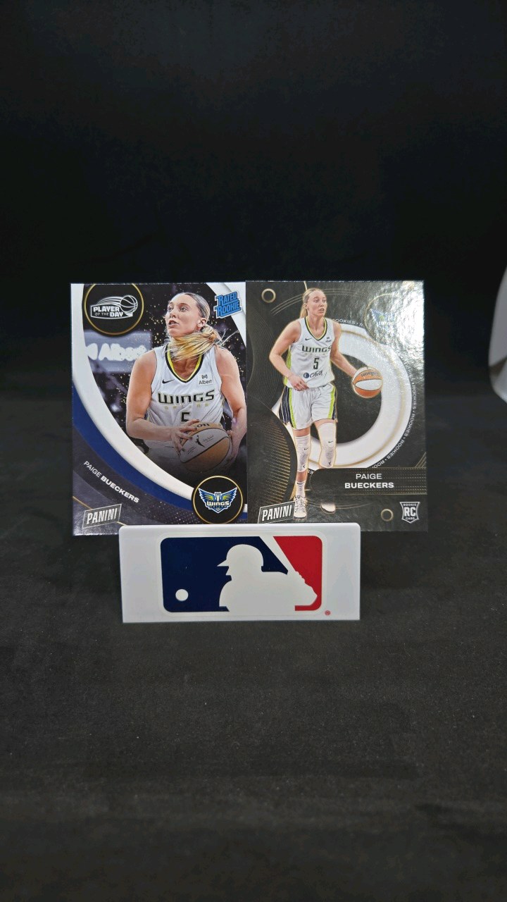 (2) 2025 PANINI PAIGE BUECKERS ROOKIE CARDS