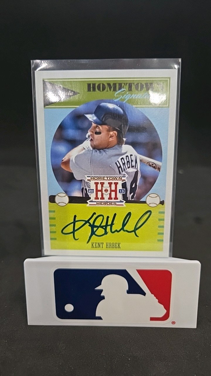 2013 HOMETOWN KENT HRBEK AUTOGRAPH