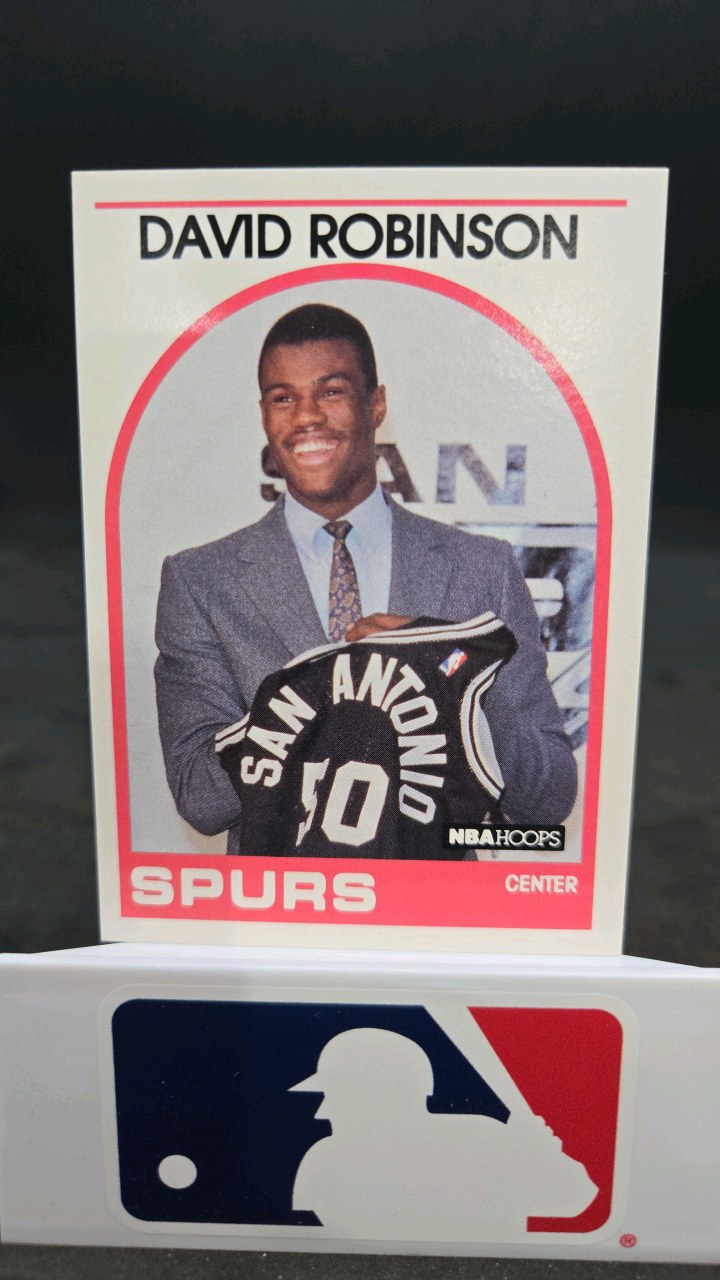 1989 HOOPS DAVID ROBINSON ROOKIE CARD