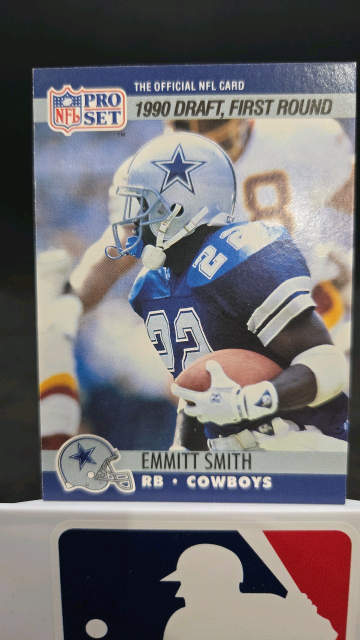 1990 Pro set Emmitt Smith rookie card