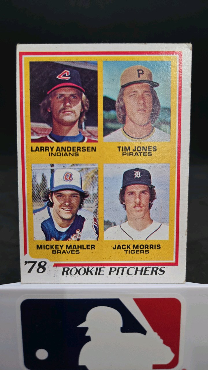 1978 TOPPS JACK MORRIS ROOKIE CARD