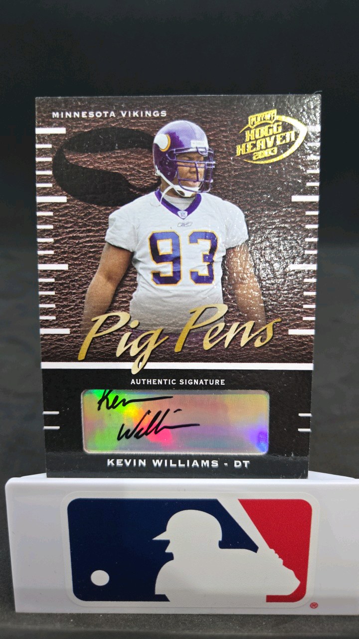 2003 PLAYOFF KEVIN WILLIAMS AUTOGRAPH CARD 250
