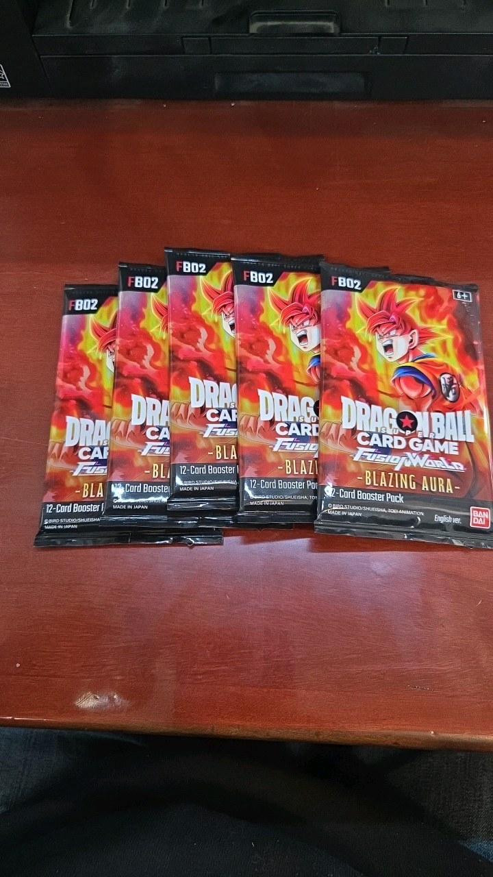 (5) DRAGONBALL SEALED PACKS