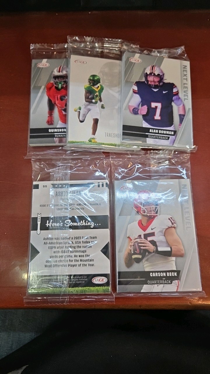 (5) 2025 sage football packs