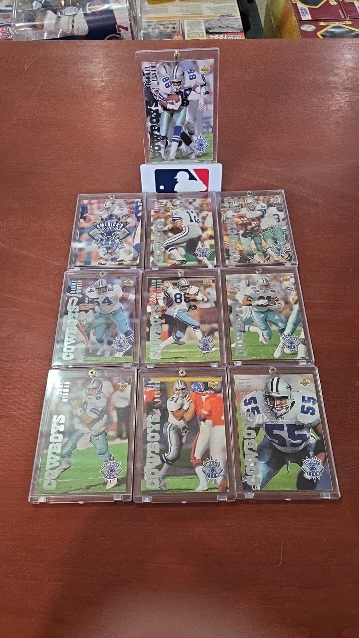1993 UD DALLAS COWBOYS AMERICAS TEAM INSERT LOT