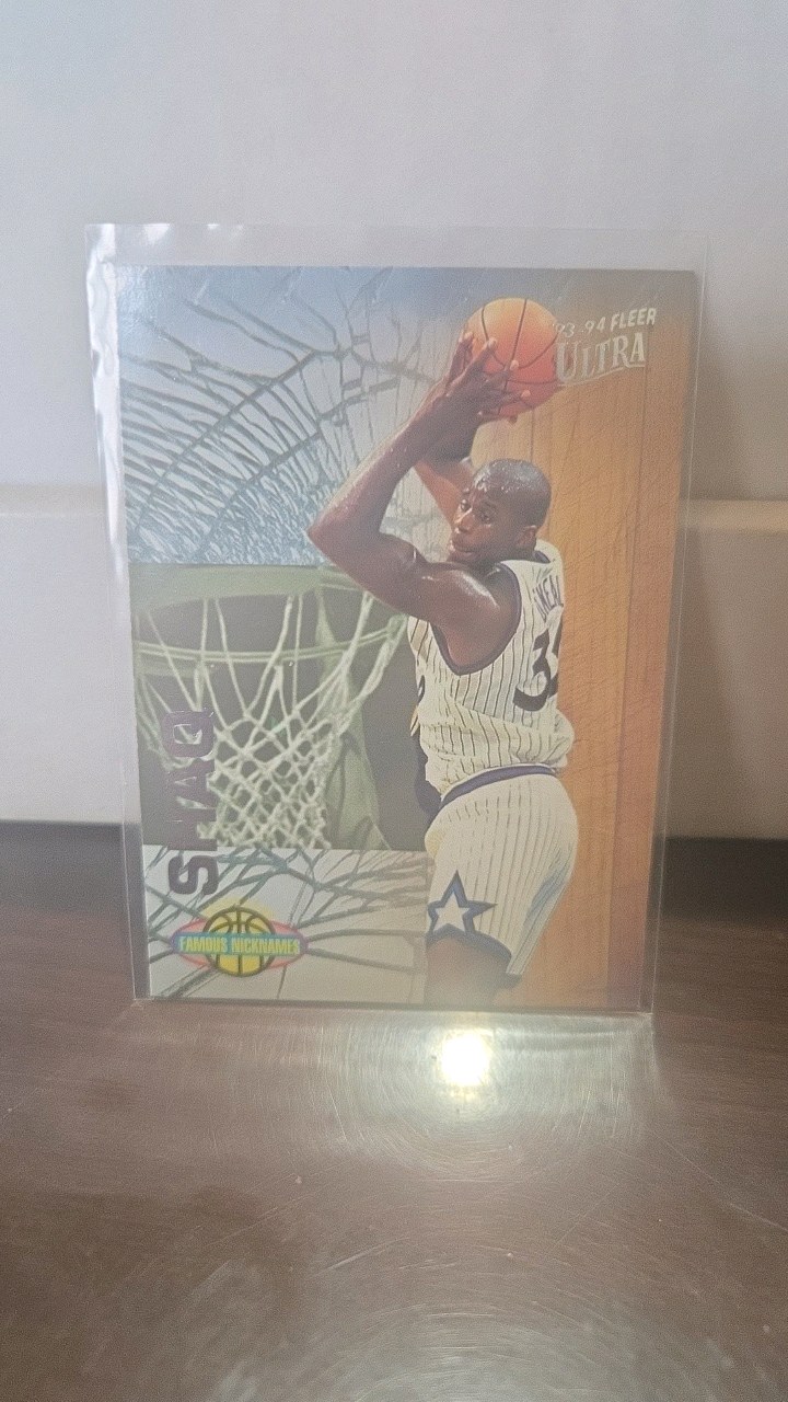 1992 ULTRA SHAQUILLE ONEAL NICKNAME INSERT SHAQ