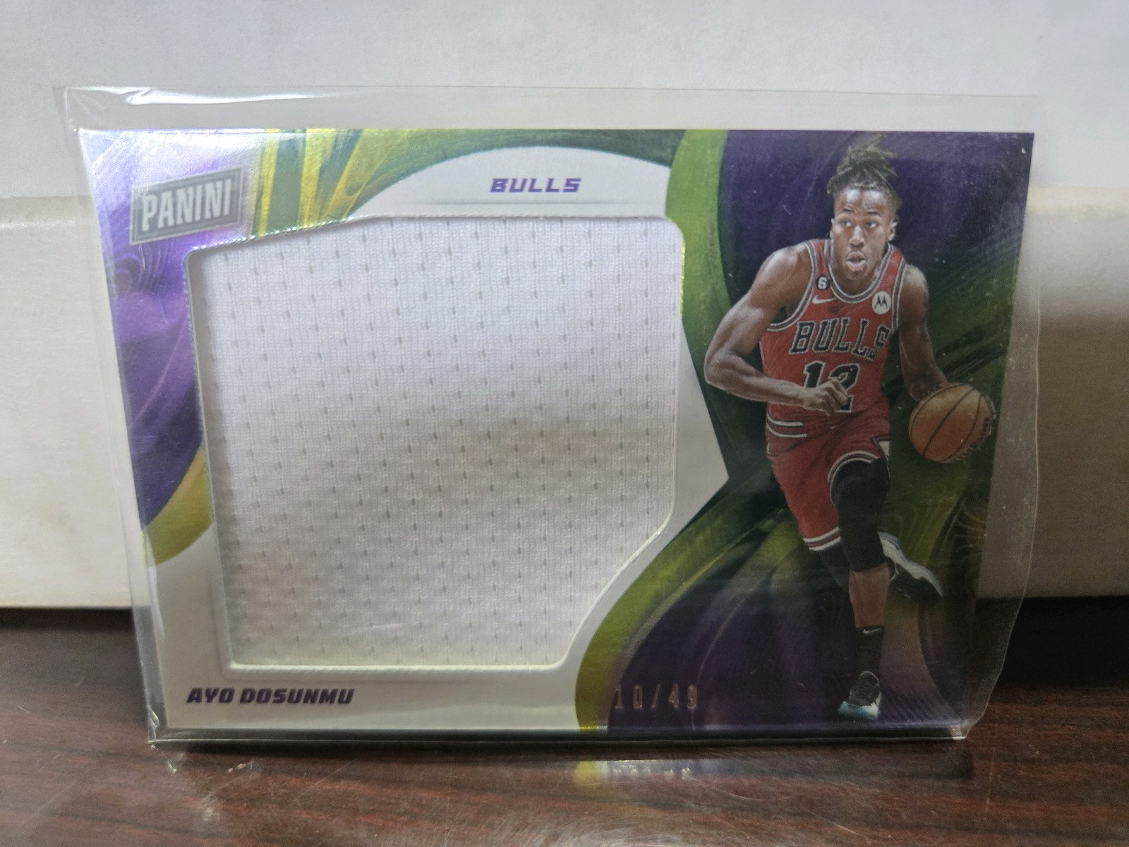 2022 PANINI AYO DOSUNMU JUMBO JEREY CARD #49