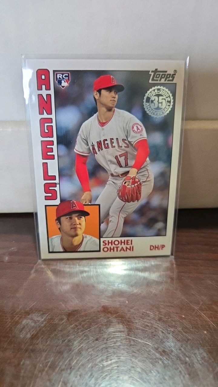 SHOHEI OHTANI TOPPS ROOKIE CARD