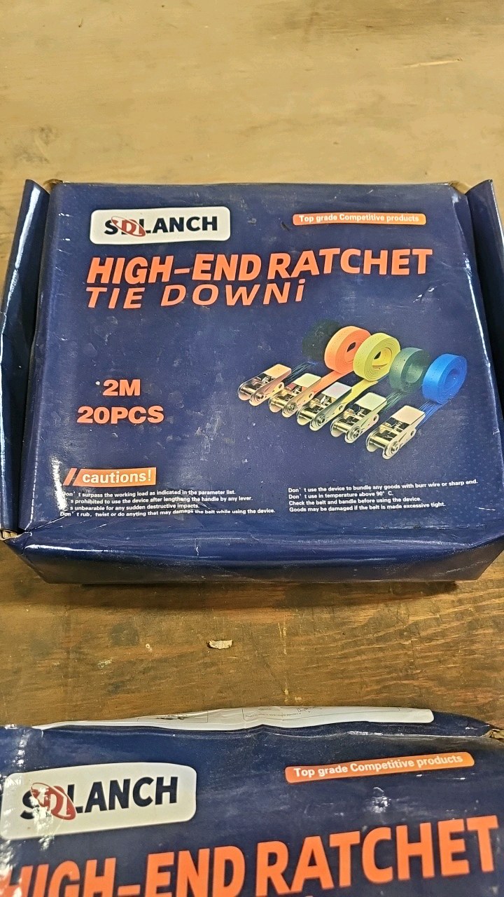 Unused 2026 BIND BELT RACHET STRAPS SDLBB