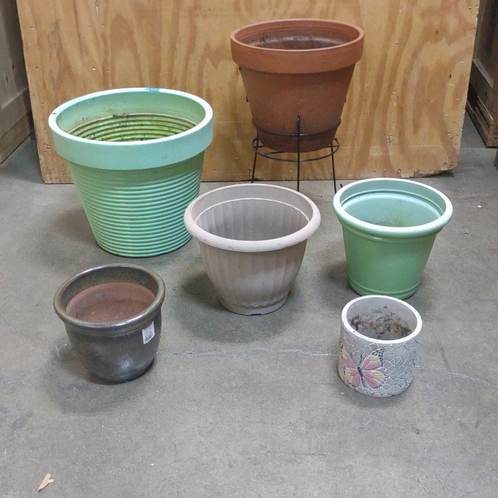 flower pots
