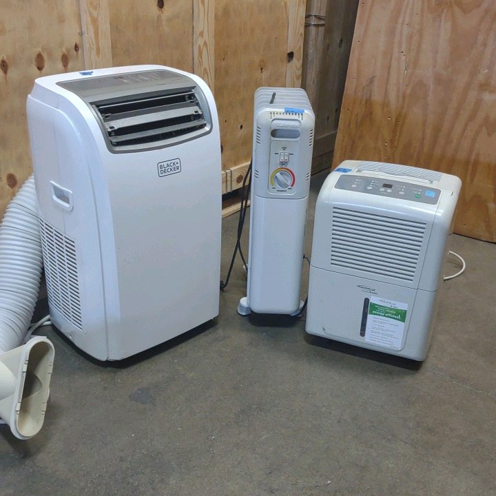 heater, ac, dehumidifier