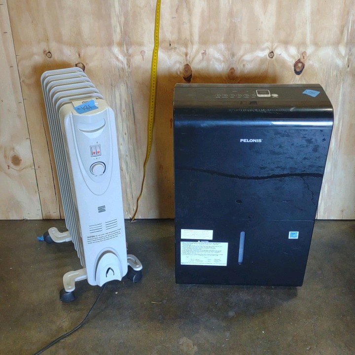 heater and dehumidifier