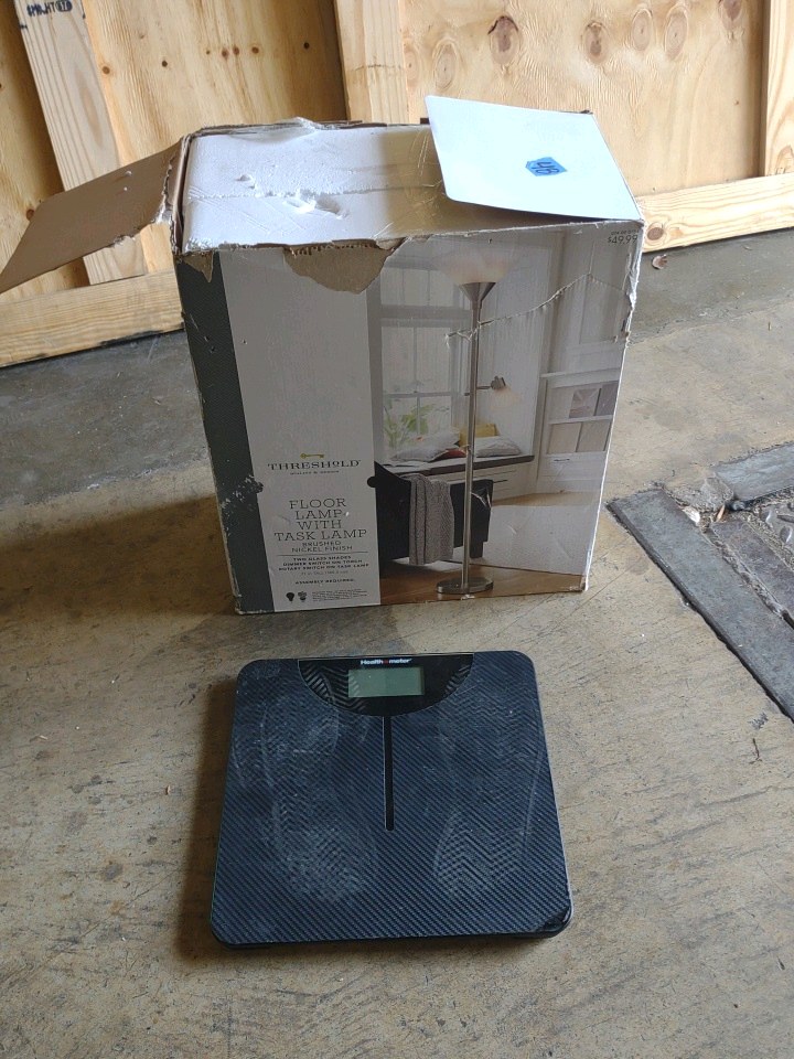 scale and lamp
