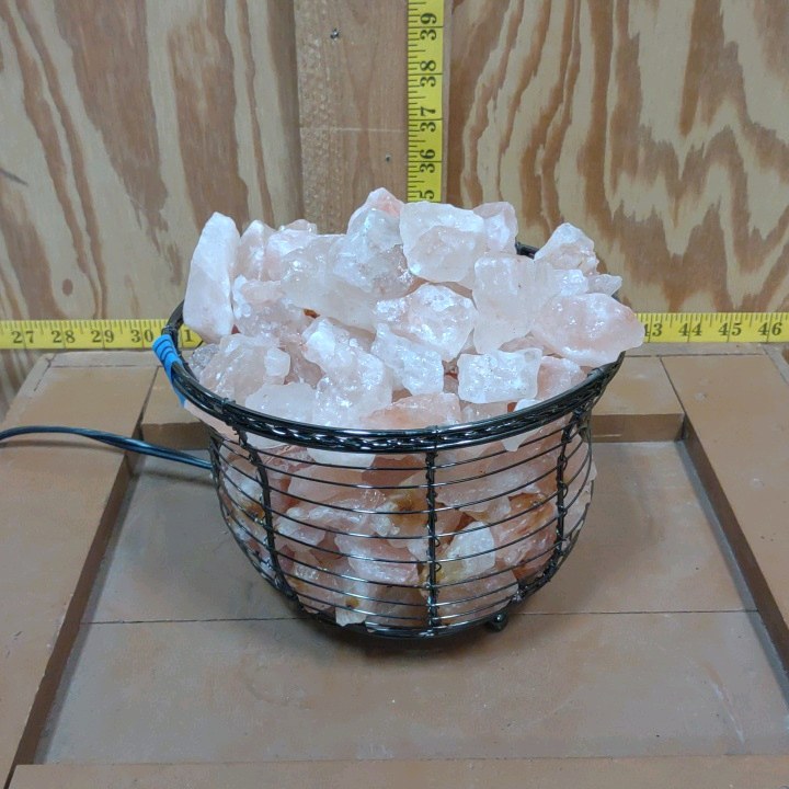 salt lamp basket