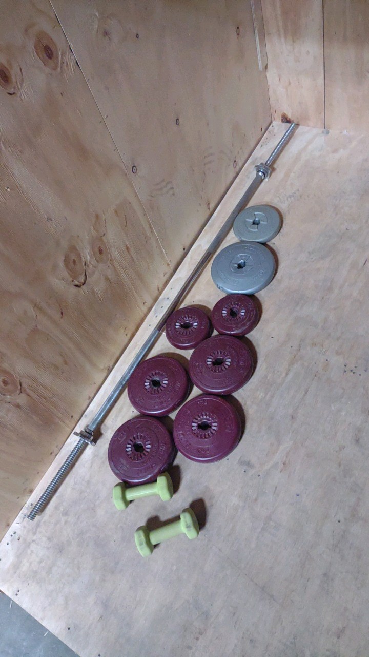 weights and bar