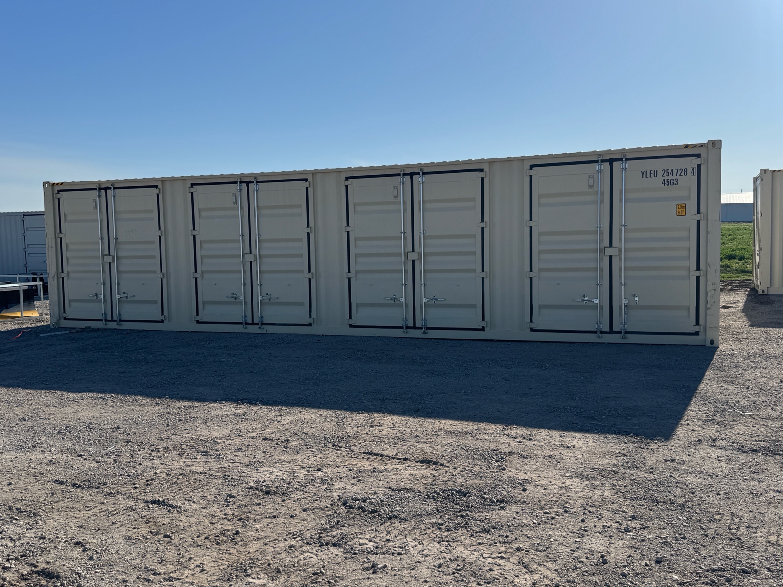 CONTAINER NUMBER YLEU2547284