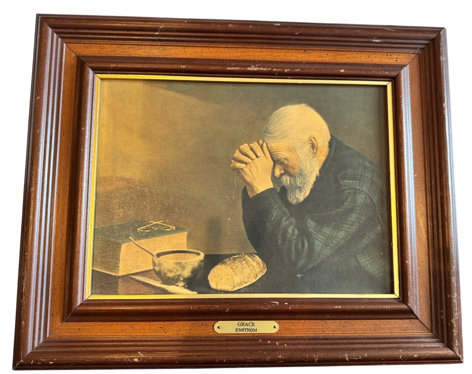 Vintage Grace Enstrom Framed Print