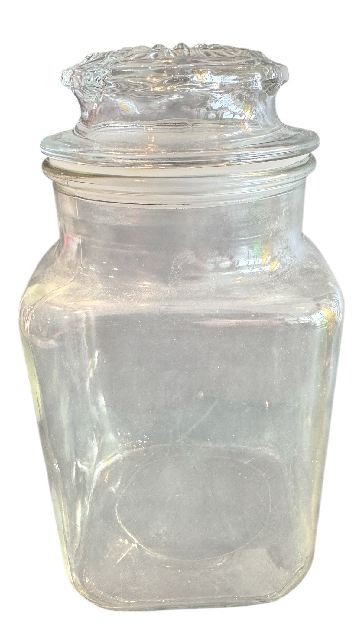 Vintage Glass Storage Jar