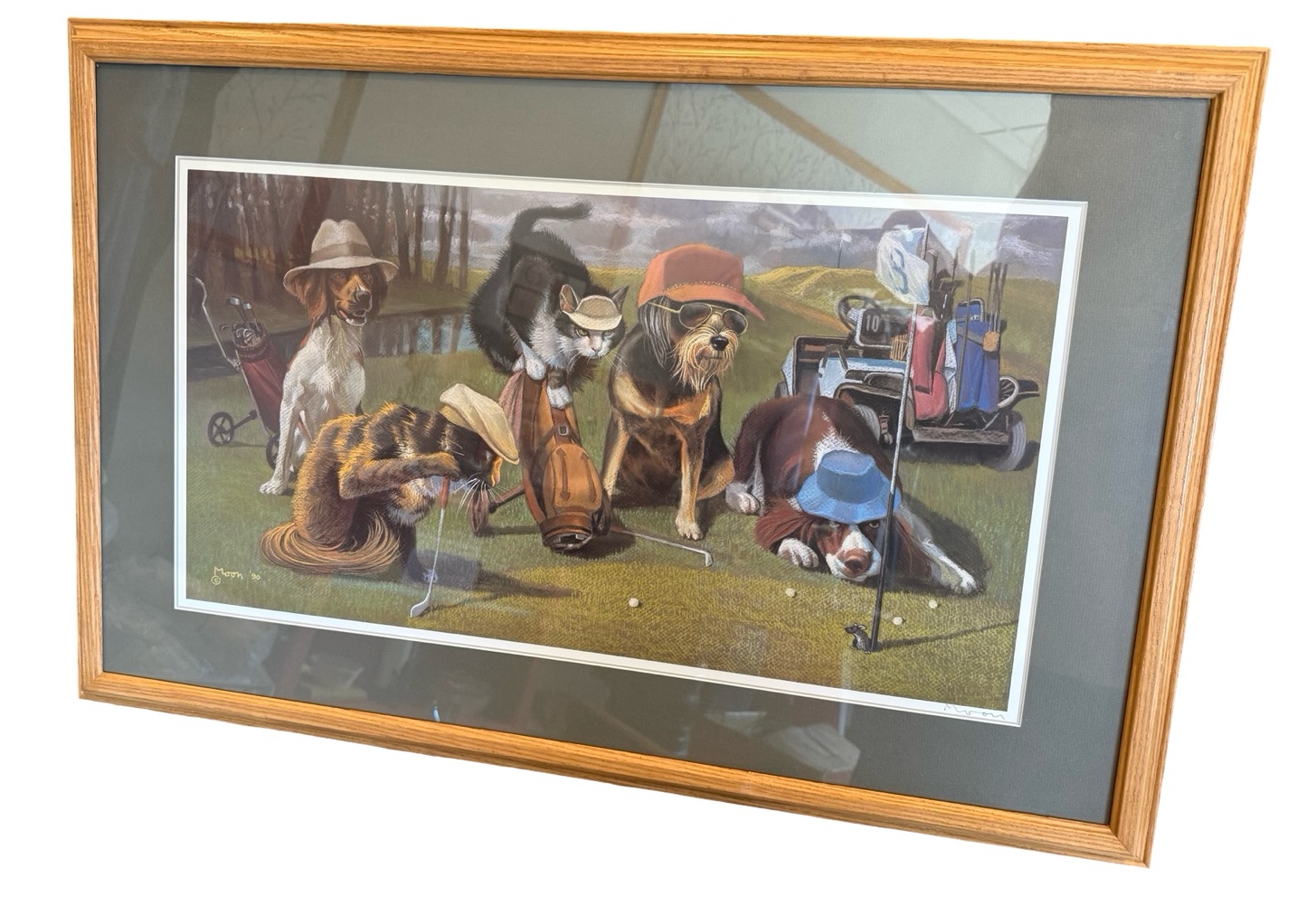 Signed Bryan Moons Mousetrap at the 8th Hole