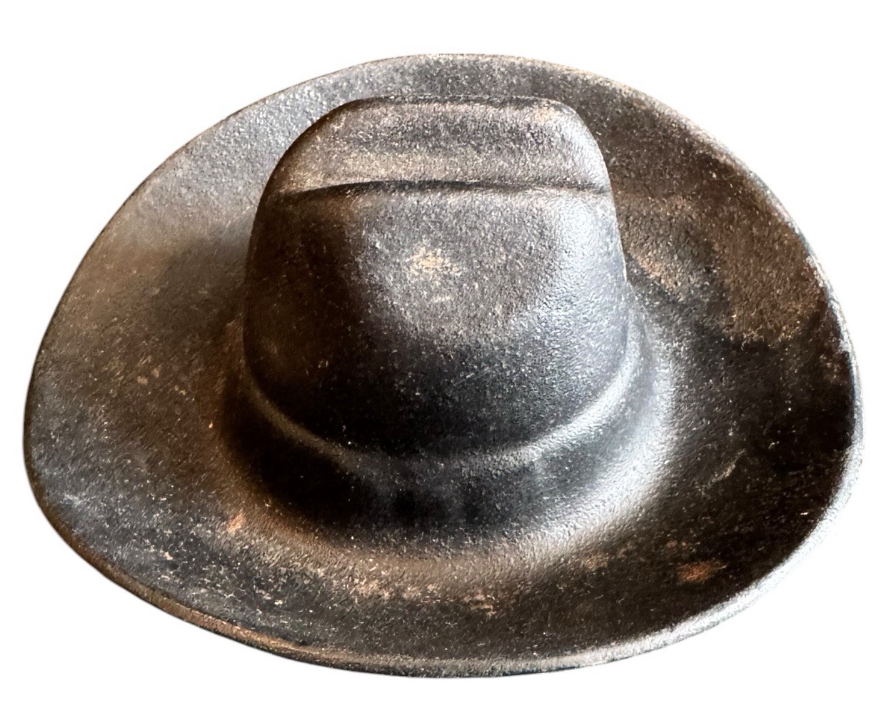Cast Iron Cowboy Hat Ashtray