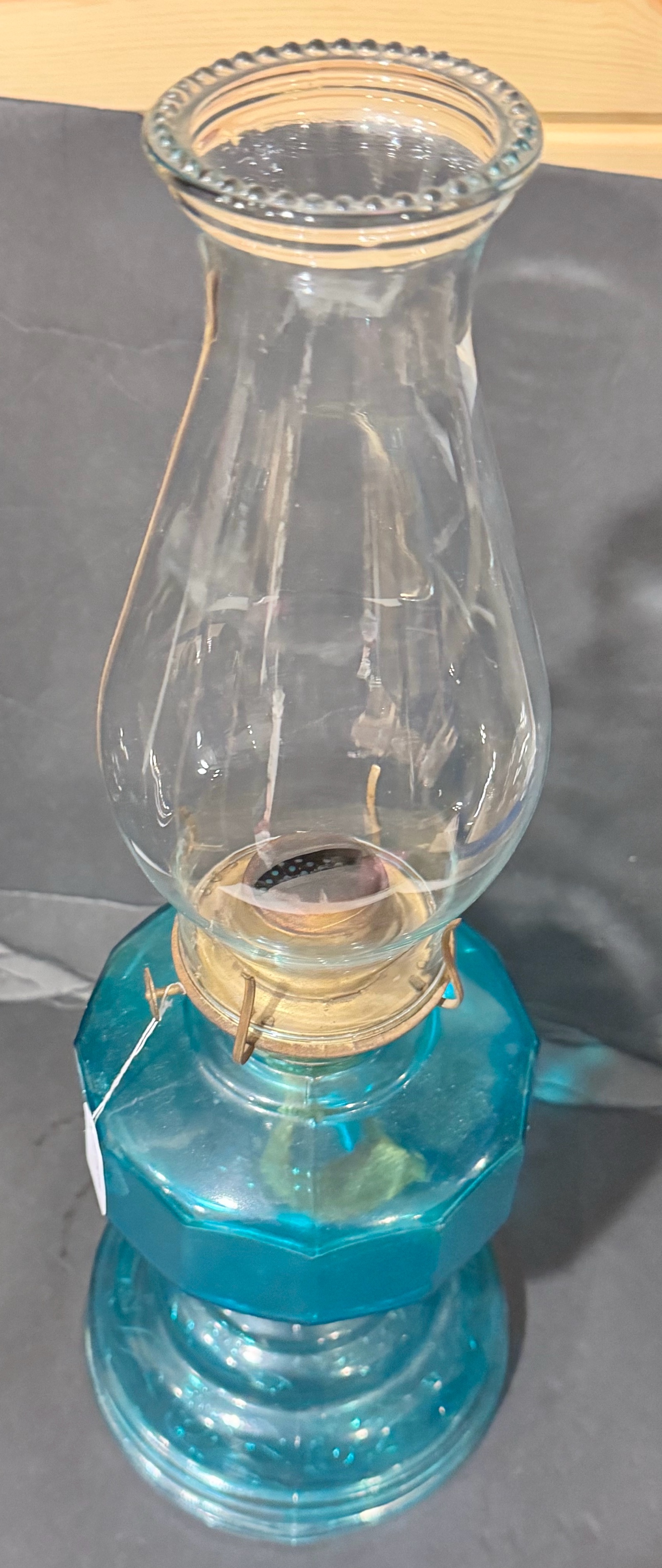 Glass Vintage Oil Lamp