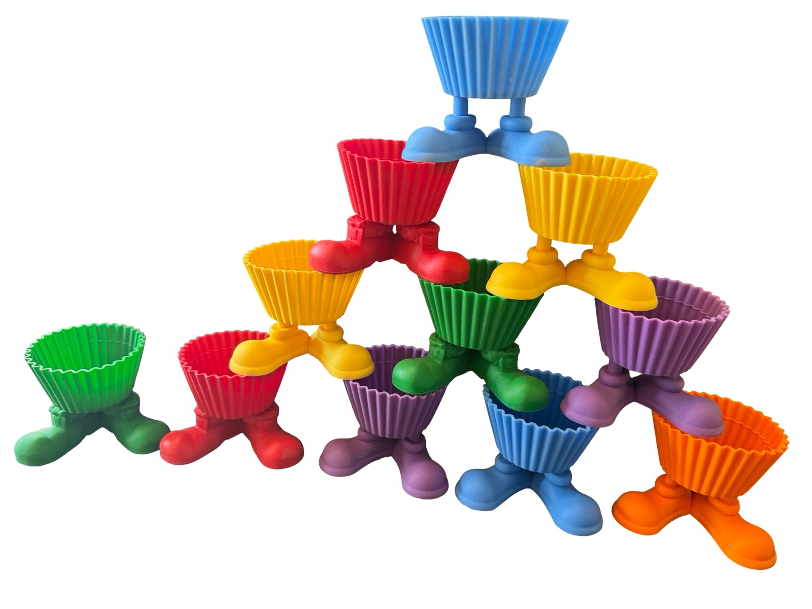 Wilton Silly Feet Silicone Baking Cups