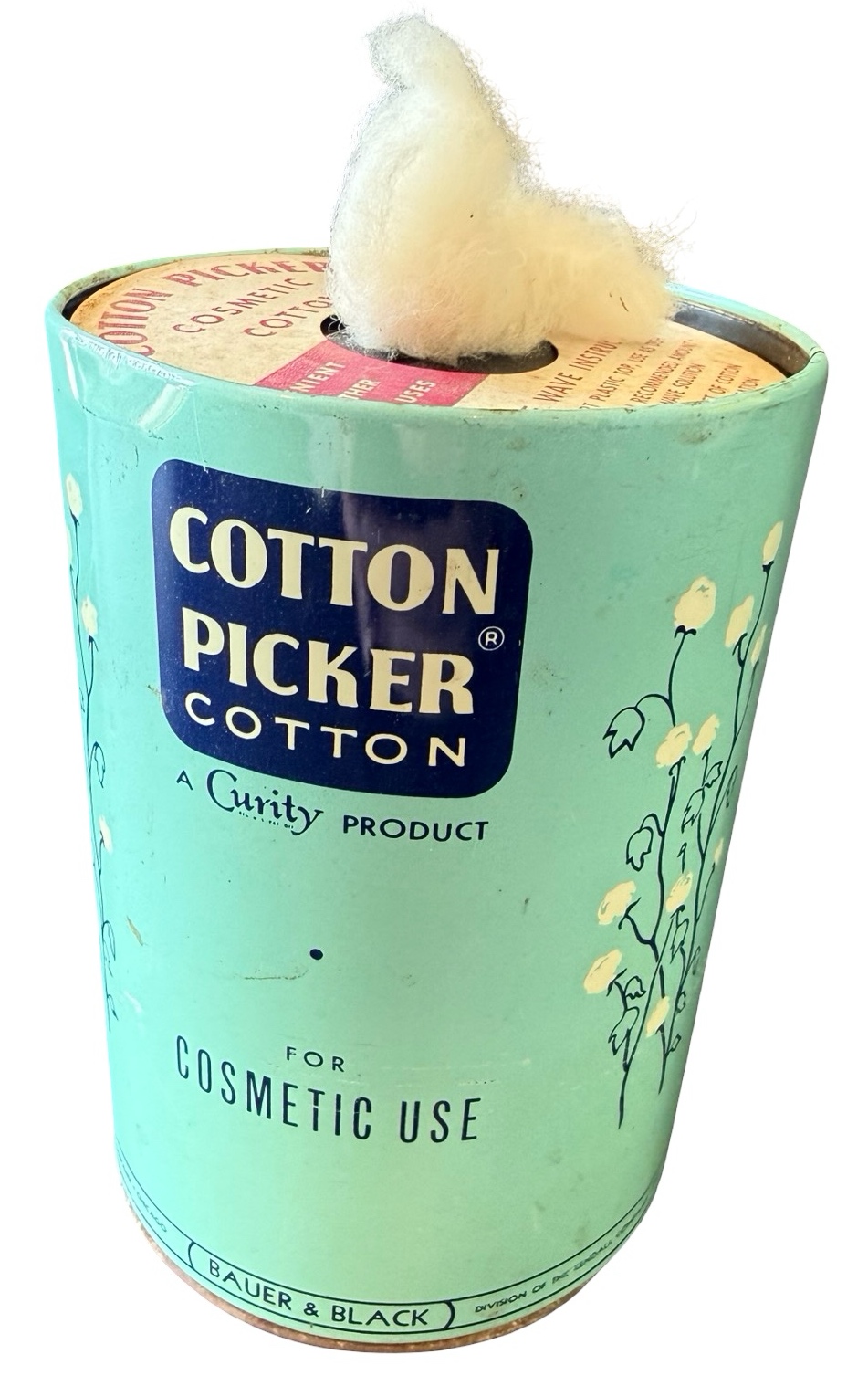 Vintage Cotton Picker Can