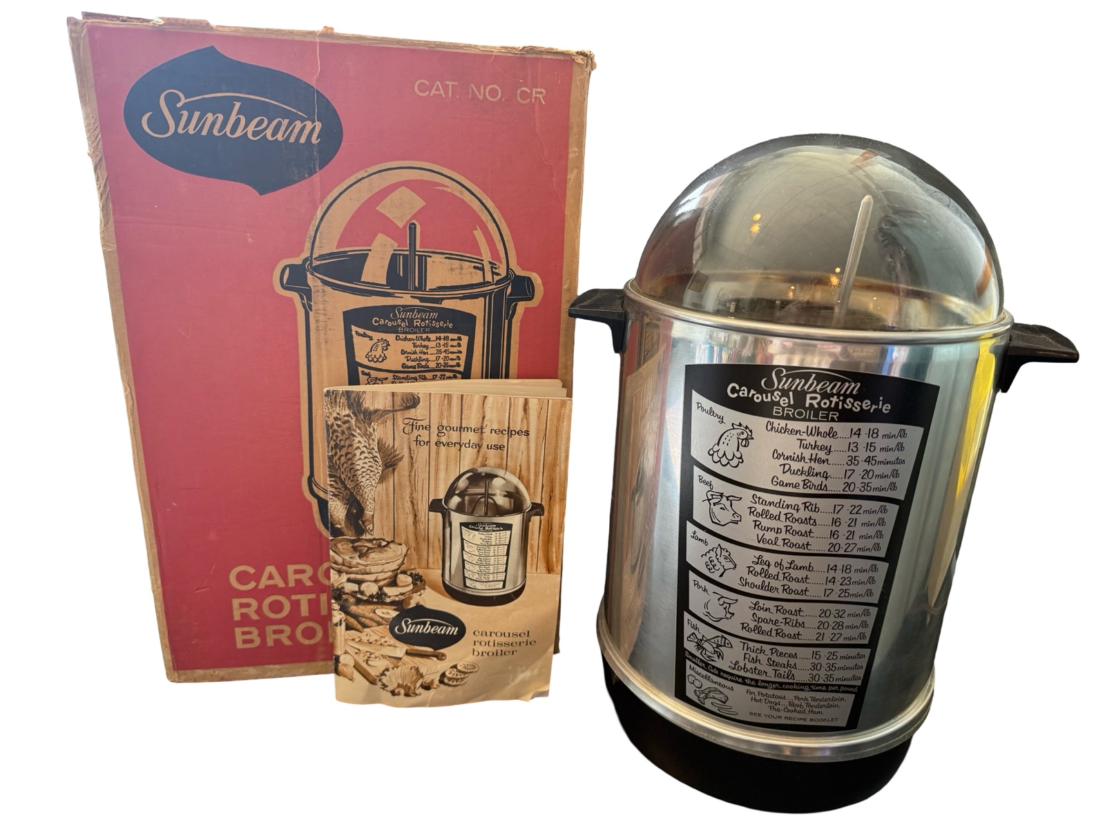 Sunbeam Carousel Rotisserie Broiler