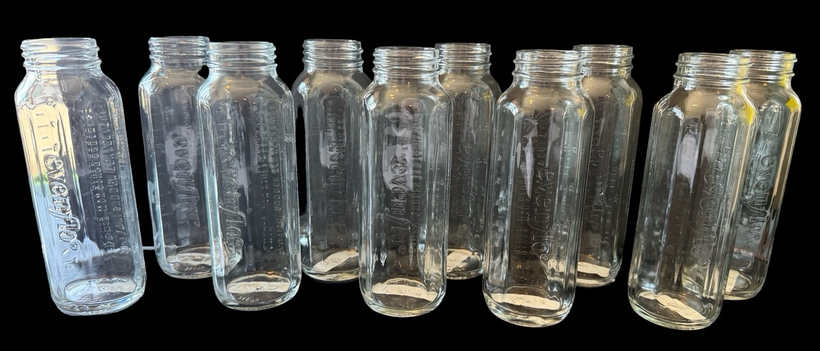 Vintage Evenflo Glass Baby Bottles
