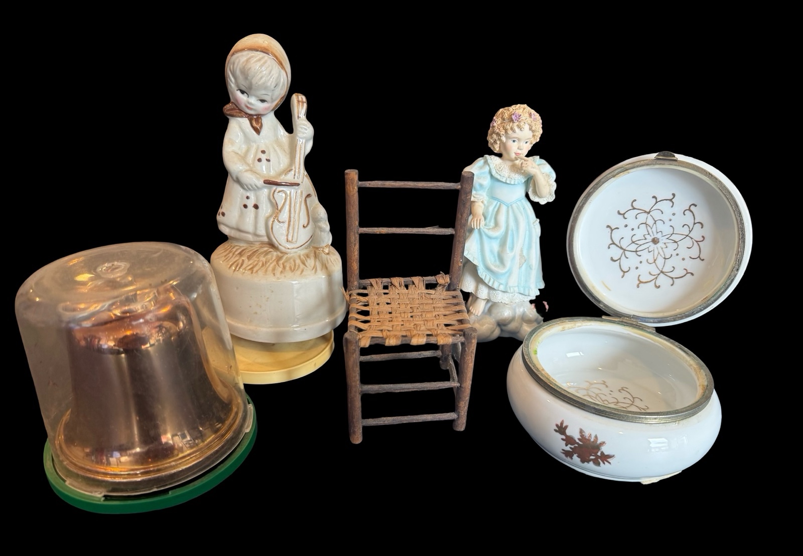 Collection of Vintage Decorative Figurines