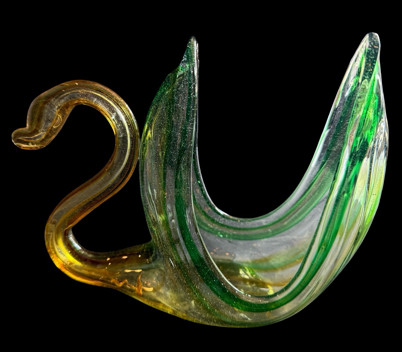Art Glass Swan