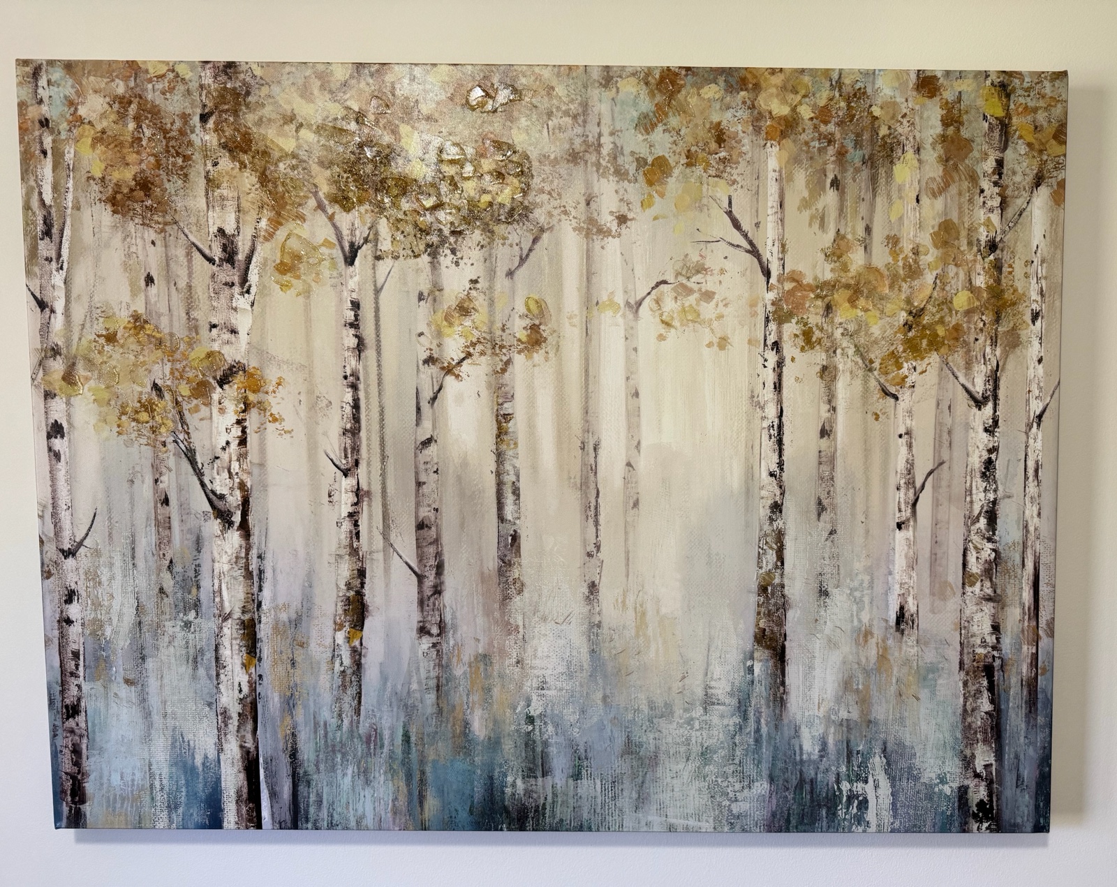 Golden Forest I Canvas Art