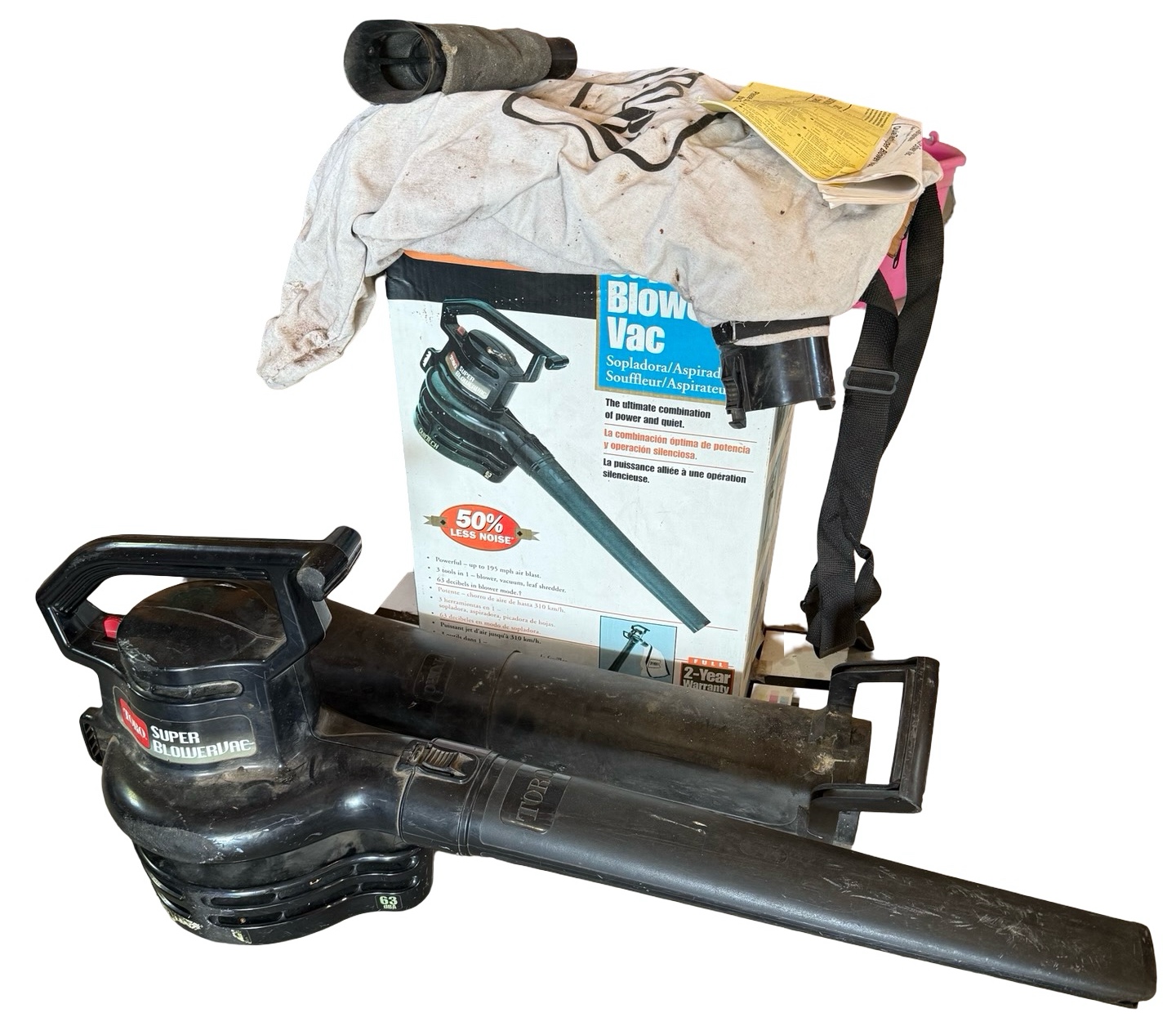 Toro Super Blowervac