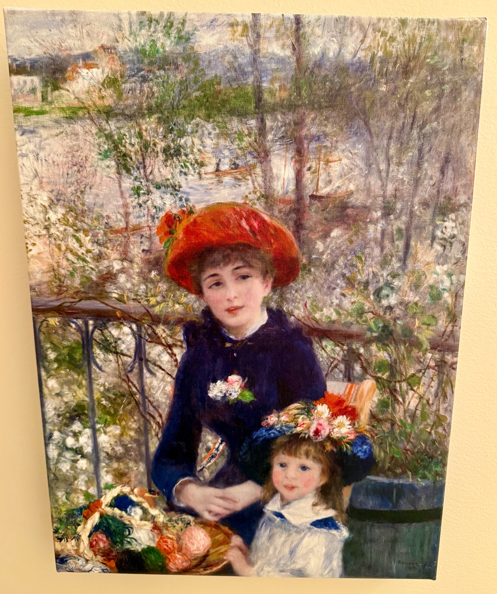 Two Sisters (On The Terrace) by Pierre Auguste