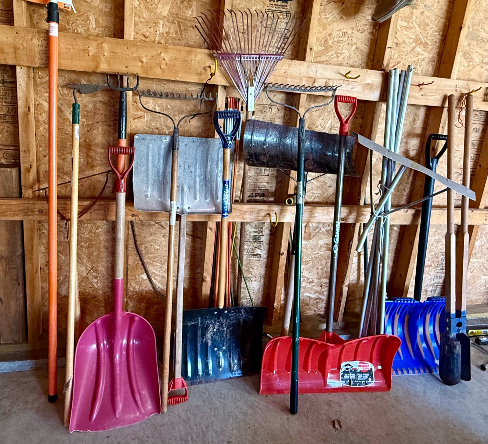 Large Collection of Yard Tools