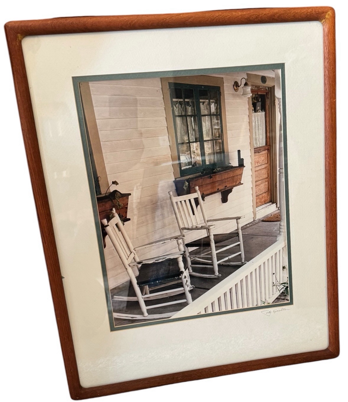 Rustic Porch Rocking Chair Print