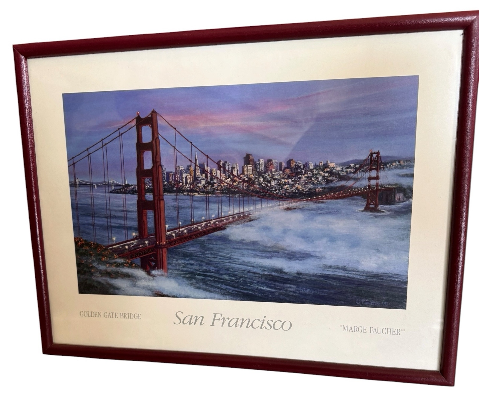 Golden Gate Bridge - San Francisco Framed Print