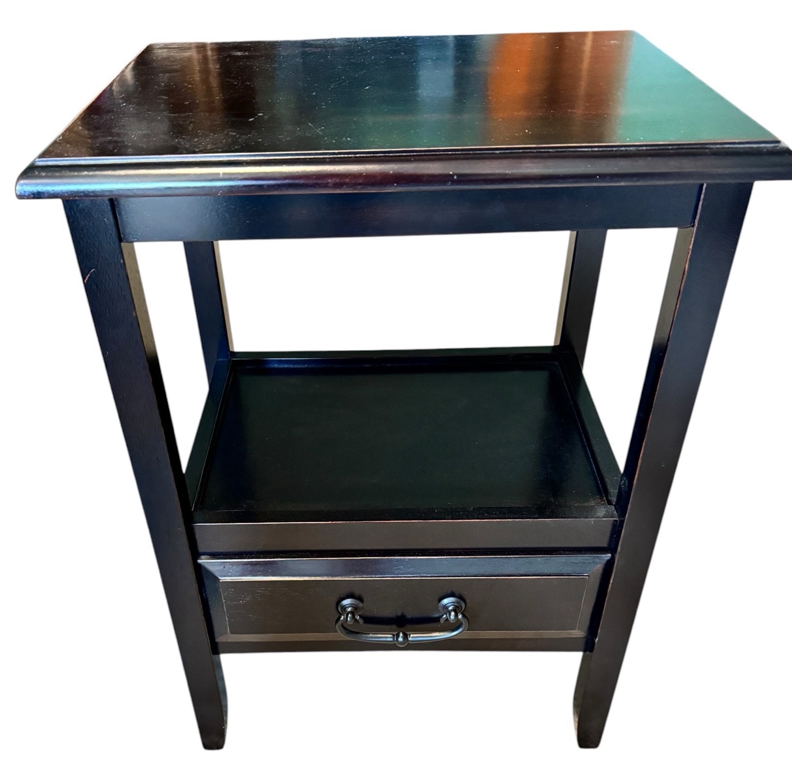 Black Small Side Table