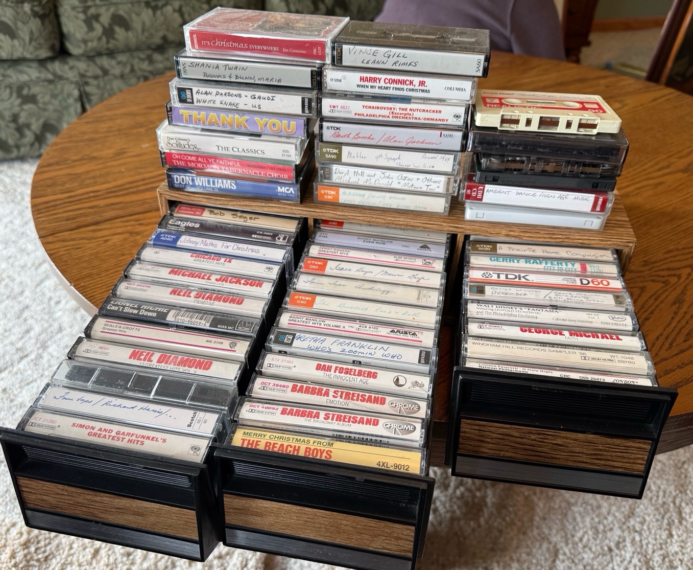 Collection of Cassette Tapes
