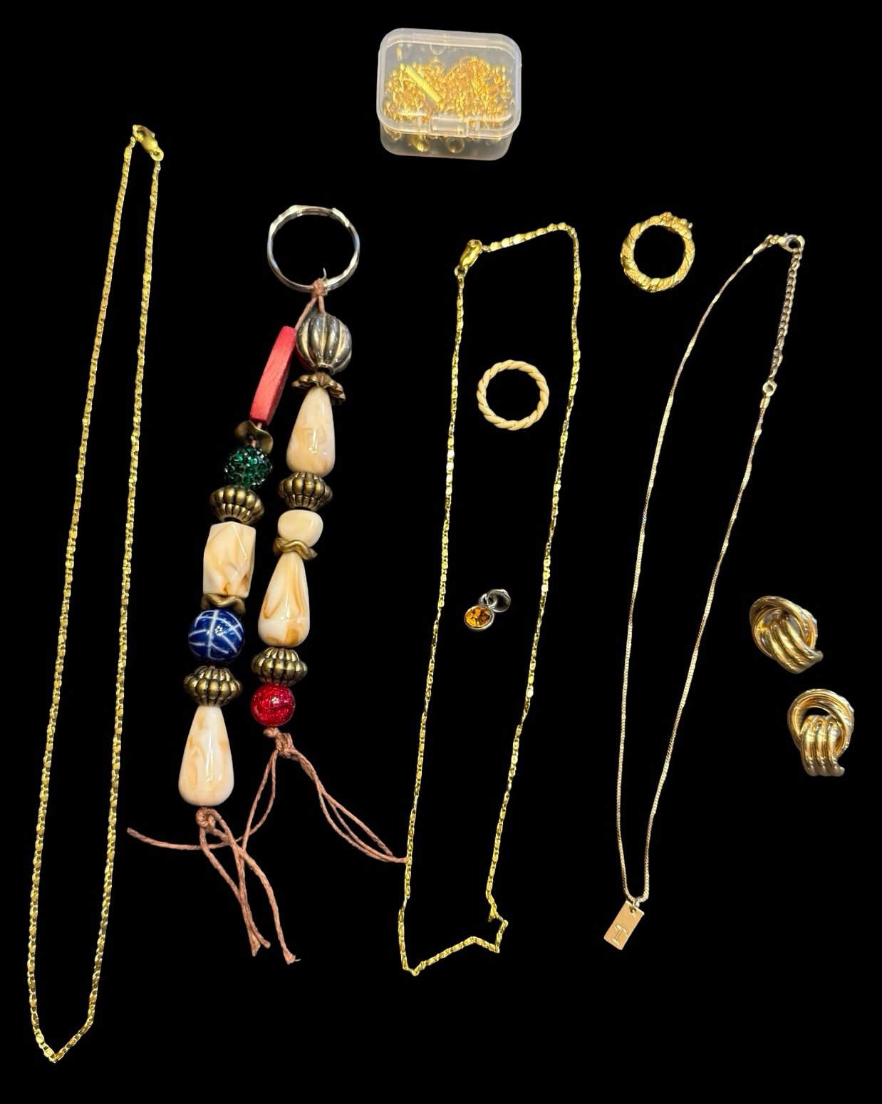Variety of Unmarked Jewelry Items