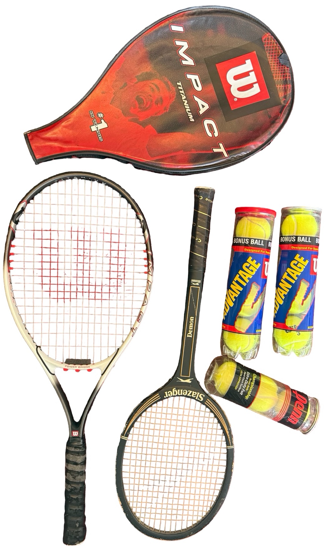 Tennis Rackets & Balls