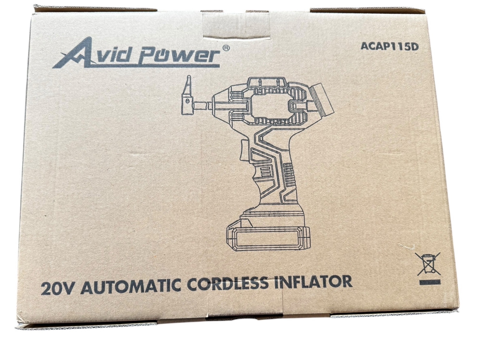 Avid Power Cordless Inflator