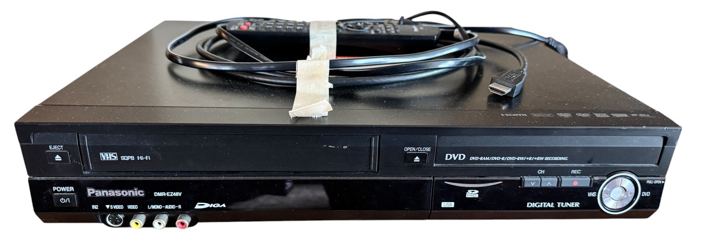 Panasonic VHSDVD Player