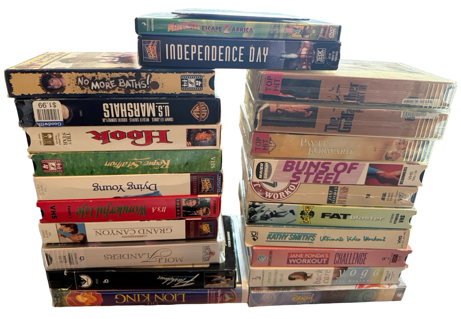 VHS Tapes & DVDs