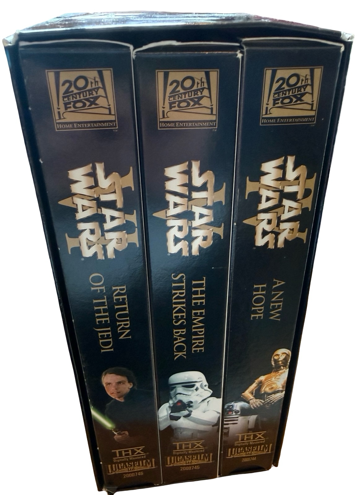 Star Wars Original Trilogy VHS Box Set -1995