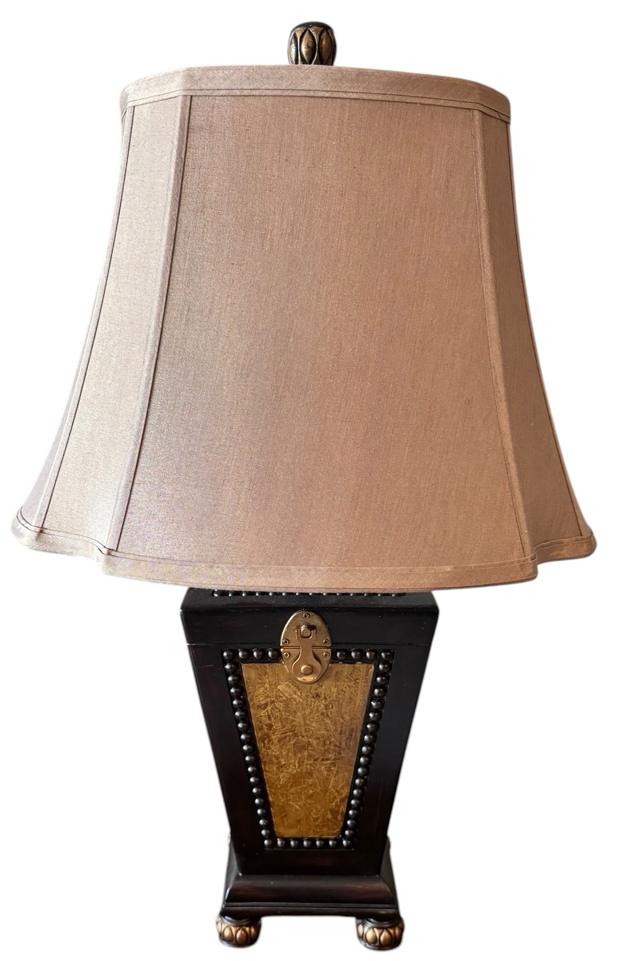 Black & Gold Accent Table Lamp
