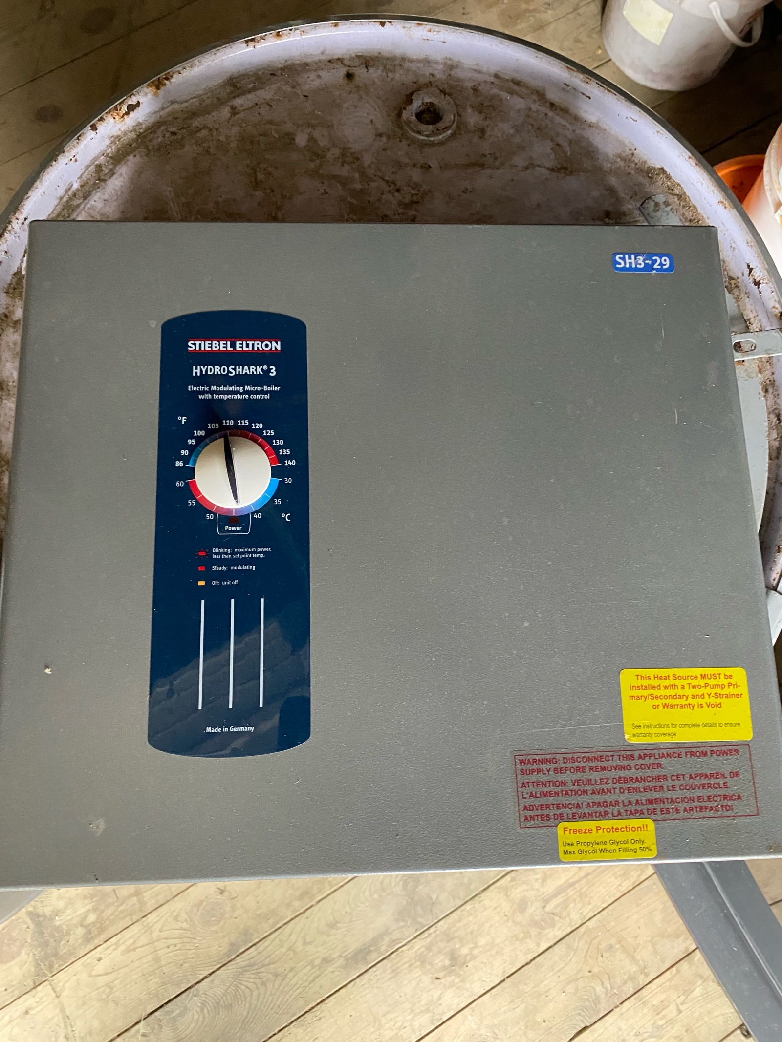 used electric boiler